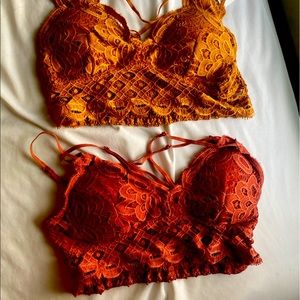 2 Brand new Bralettes!!! Never Worn, With Tags!!
